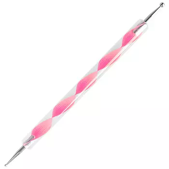 IRISK PROFESSIONAL Дотс двухсторонний, 02 розовая ручка