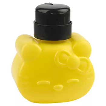 IRISK PROFESSIONAL Дозатор с помпой 320 мл, 04 желтый / Hello Kitty