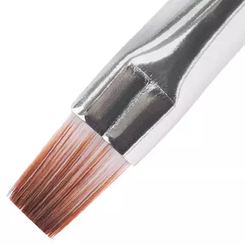IRISK PROFESSIONAL Кисть прямая для геля, искусственный ворс, в тубе № 3