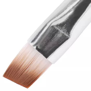 IRISK PROFESSIONAL Кисть скошенная для геля, искусственный ворс, в тубе № 5