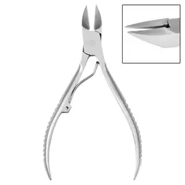 IRISK PROFESSIONAL Кусачки для ногтей Premium КО-01, одинарная пружина, длина лезвия 17 мм