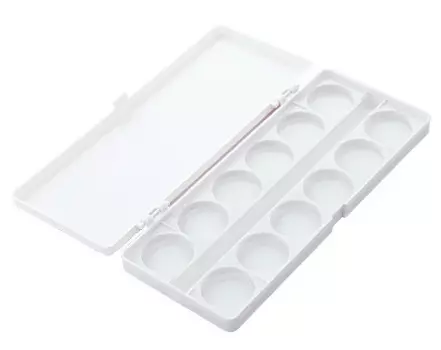 IRISK PROFESSIONAL Палитра для смешивания, с крышкой, 12 ячеек