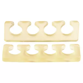 IRISK PROFESSIONAL Расширитель силиконовый для пальцев, 04 прозрачно-желтый 2 шт