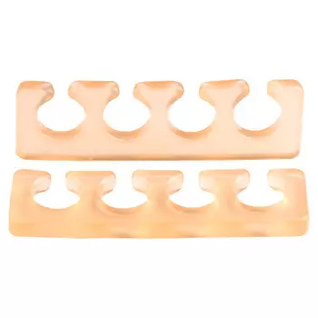 IRISK PROFESSIONAL Расширитель силиконовый для пальцев, 06 прозрачно-оранжевый 2 шт