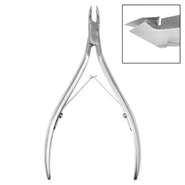 IRISK PROFESSIONAL Щипчики для кожи Premium KD-65, двойная пружина, длина лезвия 6,5 мм