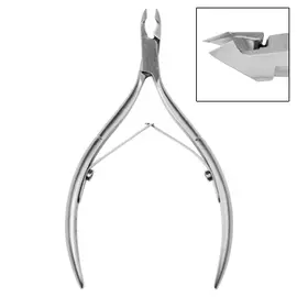 IRISK PROFESSIONAL Щипчики для кожи Premium KD-51, двойная пружина, длина лезвия 5 мм