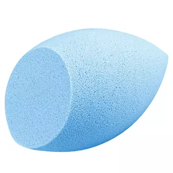IRISK PROFESSIONAL Спонж для макияжа, каплевидный скошенный, 03 голубой