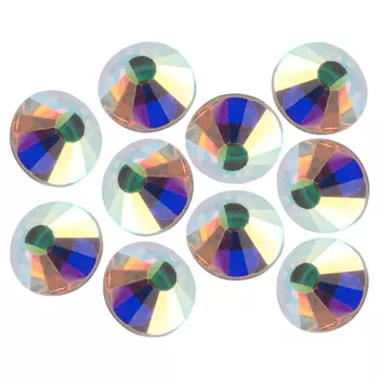 IRISK PROFESSIONAL Стразы голографические 10 SS30 (6.4-6.6 мм) 30 шт