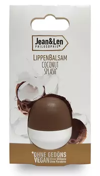 JEAN &amp; LEN Бальзам для губ / PHILOSOPHI LIPPEN BALSAM COCONUT SPLASH 12 г