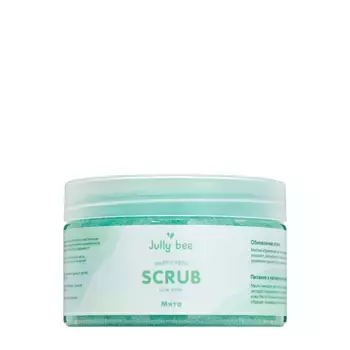 JULLY BEE Скраб-суфле увлажняющий для тела с ароматом мяты / Jully Bee 300 гр