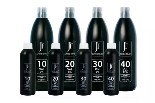 JUNGLE FEVER Эмульсия окисляющая кремообразная 9% / Oxidizing Emulsion Cream 30 Vol. COLOR GUIDE 150 мл