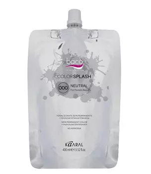 KAARAL 000 краситель полуперманентный, нейтральный для создания пастельных тонов / BACO COLOR NEUTRAL 400 мл