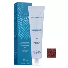 KAARAL 5.4 краска для волос, светлый каштан медный / MARAES 60 мл