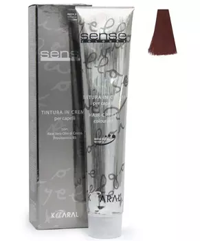 KAARAL 5.60 краска для волос, светлый интенсивно-красный каштан / SENSE 100 мл