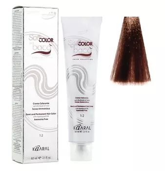 KAARAL 7.85 краска для волос, коричнево-махагоновый блондин / BACO COLOR 60 мл