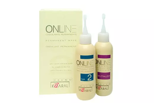 KAARAL Состав для химической завивки тип 2 / Online Permanent Wave type 2 2*100 мл