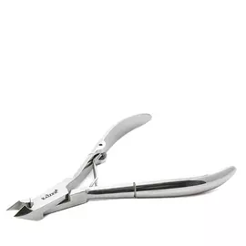 KAIZER Кусачки маникюрные, однопружинные, ручная алмазная заточка, серебро