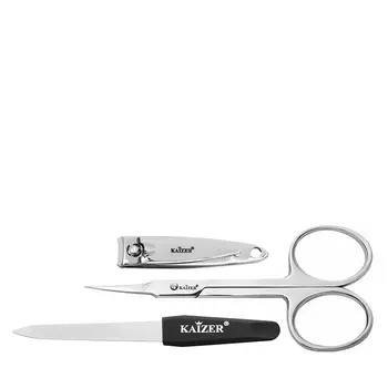 KAIZER Набор маникюрный (клиппер, ножницы, пилка)