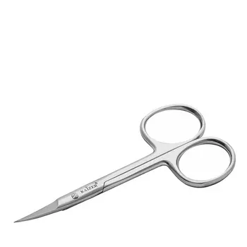 KAIZER Ножницы маникюрные, закругленные, матовые, ручная алмазная заточка