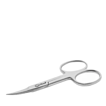 KAIZER Ножницы маникюрные, закругленные, матовые, заводская заточка