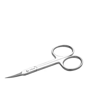 KAIZER Ножницы маникюрные, закругленные, серебро, ручная алмазная заточка