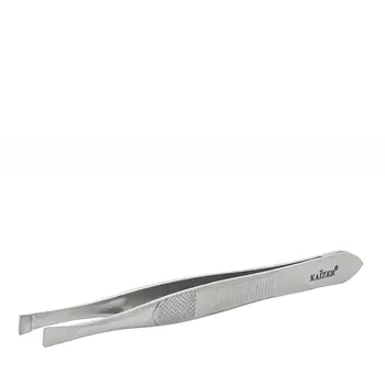KAIZER Пинцет для бровей, прямой, матовый
