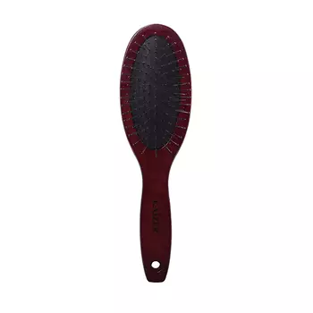 KAIZER Расческа деревянная, массажная, металлические зубья