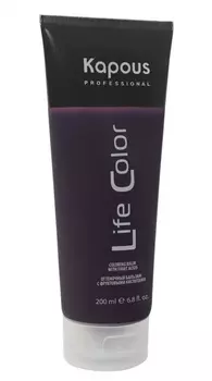 KAPOUS Бальзам оттеночный для волос, фиолетовый / Life Color 200 мл