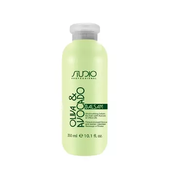 KAPOUS Бальзам увлажняющий для волос с маслами авокадо и оливы 350 мл