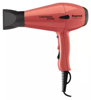 KAPOUS Фен профессиональный Kapous Tornado 2500, розовый