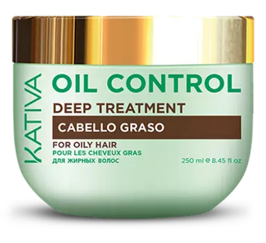KATIVA Маска интенсивный уход для жирных волос Контроль / OIL CONTROL 250 мл