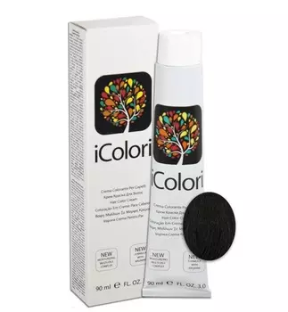 KAYPRO 1 краска для волос, черный / ICOLORI 100 мл