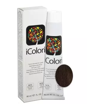 KAYPRO 5.8 краска для волос, светло-каштановый шоколад / ICOLORI 100 мл