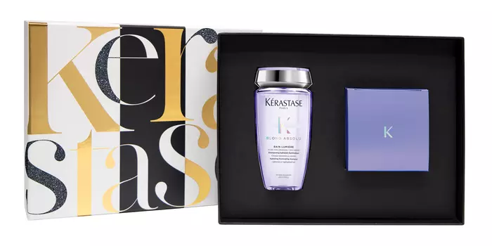 KERASTASE Набор новогодний для блондинок (шампунь-ванна 250 мл, маска 200 мл) Blond Absolu