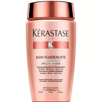 KERASTASE Шампунь-ванна для гладкости и легкости волос в движении Флюидеалист / ДИСЦИПЛИН 250 мл