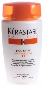 KERASTASE Шампунь-ванна для нормальных и слегка сухих волос "Сатин №1" / НУТРИТИВ 250мл