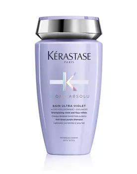 KERASTASE Шампунь-ванна мерцающий фиолетовый, нейтрализующий желтые полутона Ультра-Виолет / БЛОНД АБСОЛЮ 250 мл