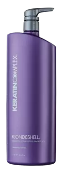 KERATIN COMPLEX Шампунь корректирующий для осветленных и седых волос 1000 мл