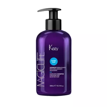 KEZY Шампунь укрепляющий для светлых и обесцвеченных волос / Enrgizing shampoo for blond and bleached hair 300 мл