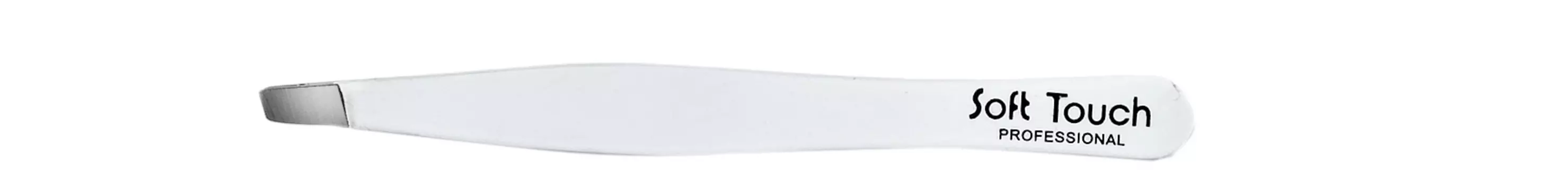 KIEPE Пинцет для бровей Soft touch белый