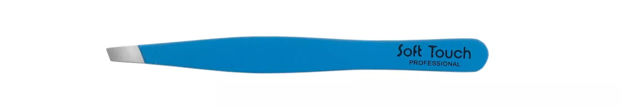 KIEPE Пинцет для бровей Soft touch голубой