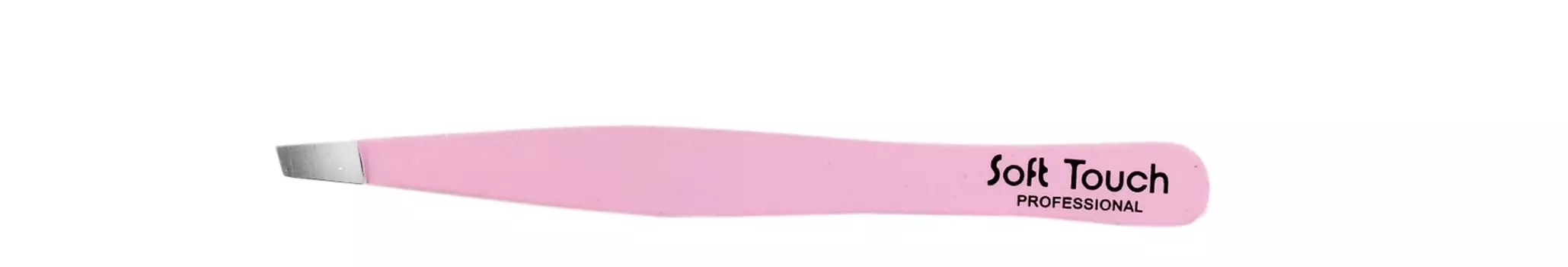 KIEPE Пинцет для бровей Soft touch розовый