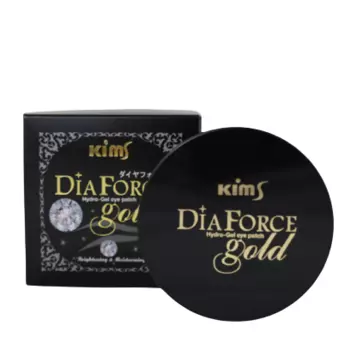 KIMS Патчи гидрогелевые Сила Золота / Dia Force Gold Hydro-Gel Eye Patch 60 шт