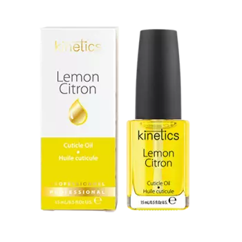 KINETICS Масло увлажняющее кутикулу и ногтевую пластину Лимон / Lemon 15 мл