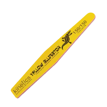 KINETICS Пилка профессиональная, высокая износостойкость 150/150 / Yellow Aligator