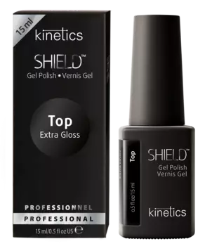 KINETICS Покрытие верхнее с экстра глянцем / SHIELD Extra Top 15 мл