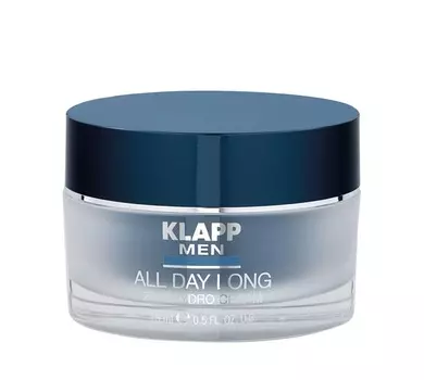 KLAPP Крем-гидро 24 часа для лица / MEN All Day Long Hydro Cream 24h 15 мл