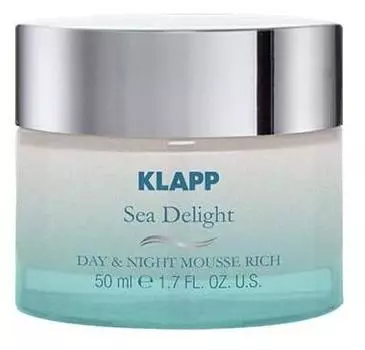 KLAPP Крем-мусс питательный для лица / SEA DELIGHT 50 мл