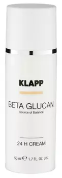 KLAPP Крем-уход 24 часа для лица / BETA GLUCAN 50 мл