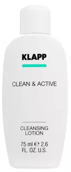 KLAPP Молочко очищающее для лица / CLEAN &amp; ACTIVE 75 мл